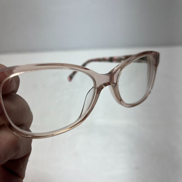 Nautica Womens Optical Glasses Frame Mod NGO104 663 In Pink Tortoise Frame Only - Picture 12 of 15